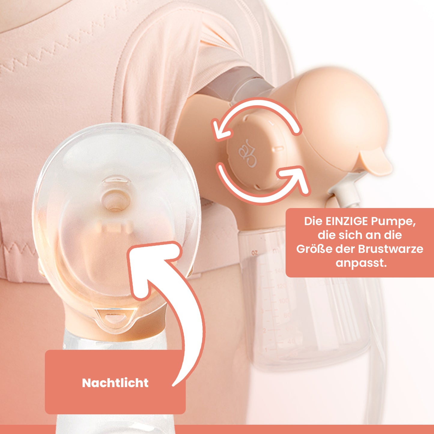 Annabella Dubbele Elektrische Borstkolf - 18-24mm maat + Gratis Bh